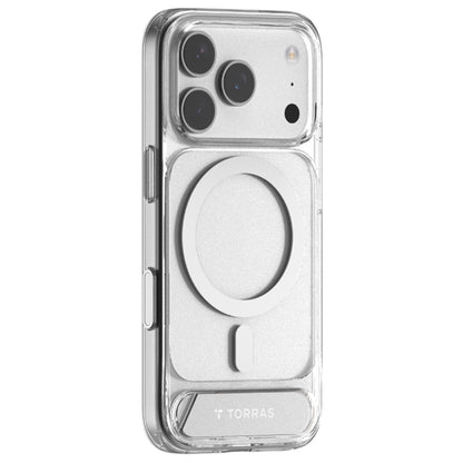 MagSafe hoesje voor Apple iPhone 17 Pro Max, Torras, Pstand, Transparant