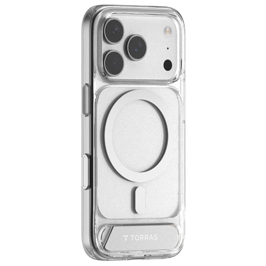MagSafe hoesje voor Apple iPhone 17 Pro Max, Torras, Pstand, Transparant