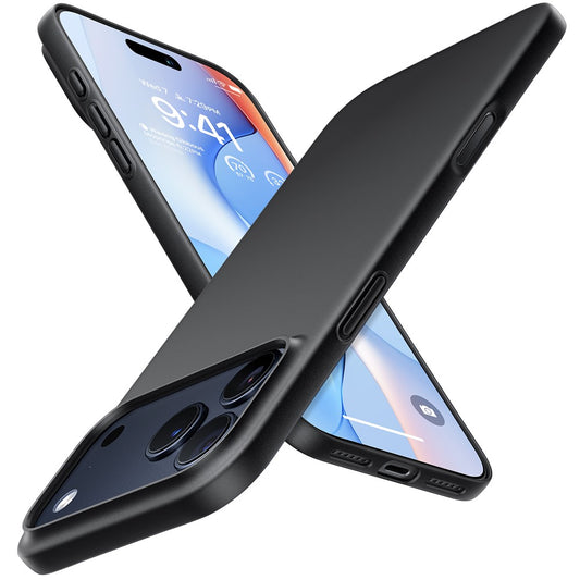 MagSafe hoes voor Apple iPhone 17 Pro Max, Torras, SlimFit, Zwart