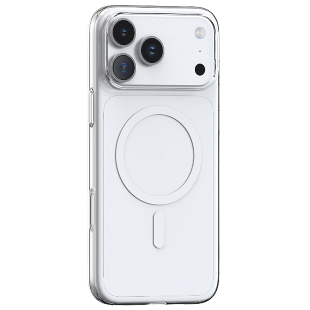 MagSafe Hülle für Apple iPhone 17 Pro Max, Torras, SlimFit, Transparent