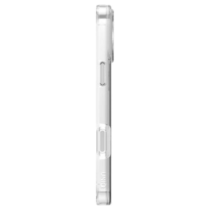 MagSafe hoesje voor Apple iPhone 17 Pro Max, UNIQ, Clario MagClick, Transparant