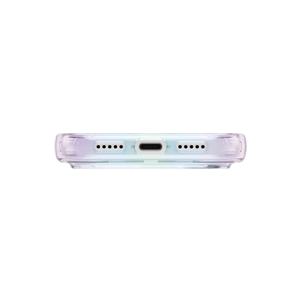 Coque MagSafe pour Apple iPhone 17 Pro Max, UNIQ, Iridescia MagClick, Multicolore