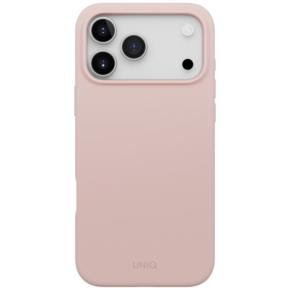 Étui MagSafe pour Apple iPhone 17 Pro Max, UNIQ, Lino MagClick, Rose
