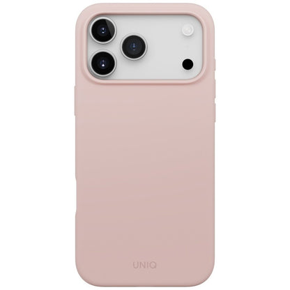 Étui MagSafe pour Apple iPhone 17 Pro Max, UNIQ, Lino MagClick, Rose