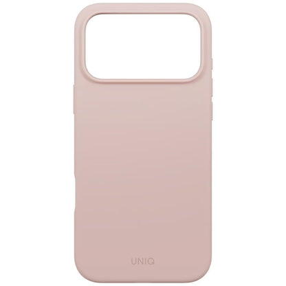 Étui MagSafe pour Apple iPhone 17 Pro Max, UNIQ, Lino MagClick, Rose