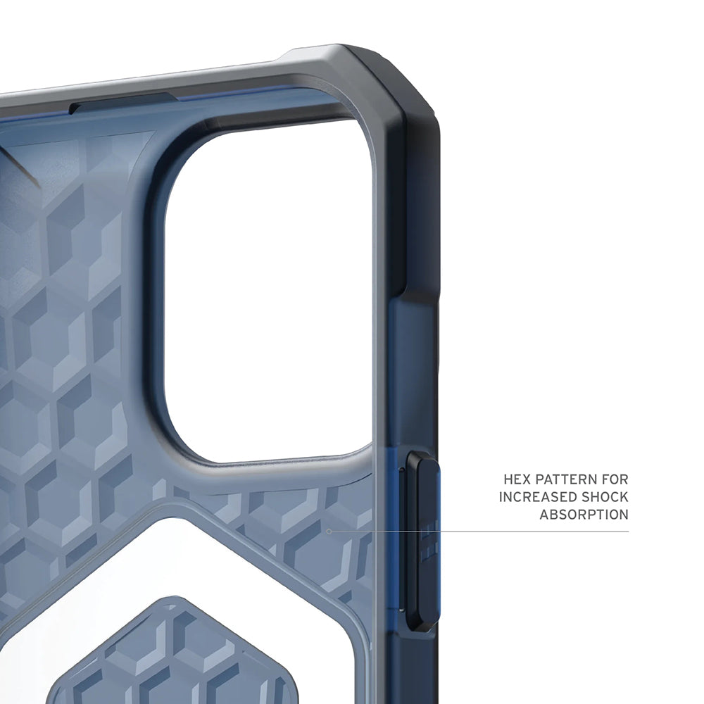 Coque MagSafe pour Apple iPhone 17 Pro Max, Urban Armor Gear, Essential Armor, Bleue