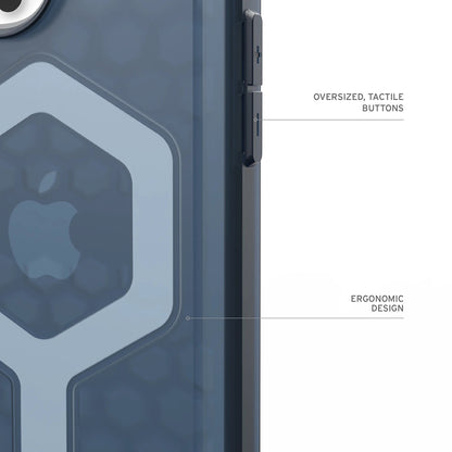 Coque MagSafe pour Apple iPhone 17 Pro Max, Urban Armor Gear, Essential Armor, Bleue