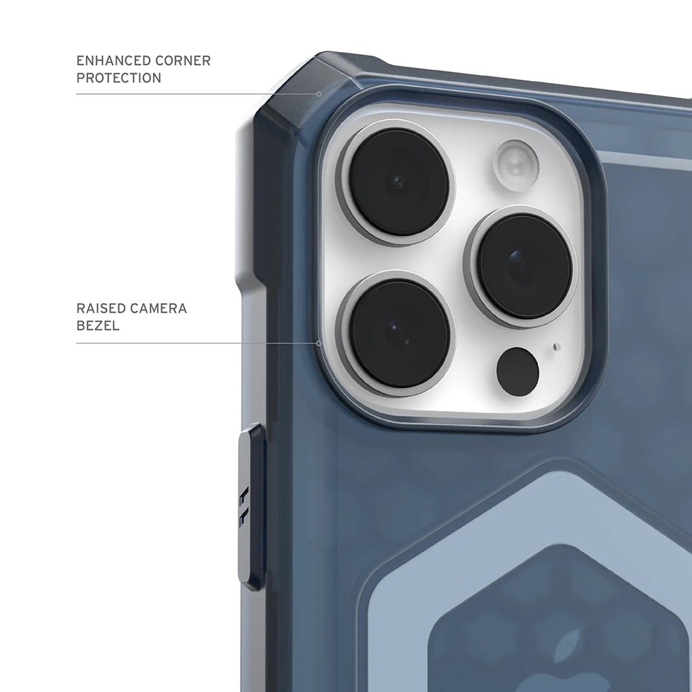 Coque MagSafe pour Apple iPhone 17 Pro Max, Urban Armor Gear, Essential Armor, Bleue