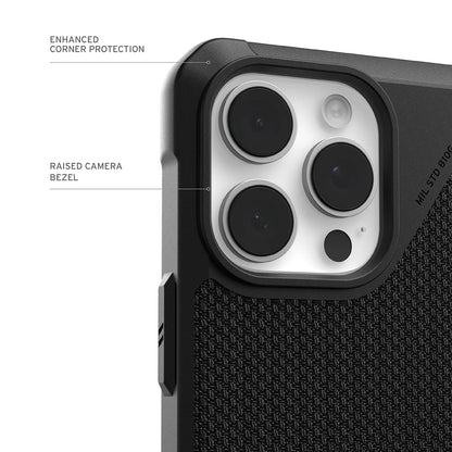 MagSafe Hülle für Apple iPhone 17 Pro Max, Urban Armor Gear, Metropolis LT Kevlar, Schwarz