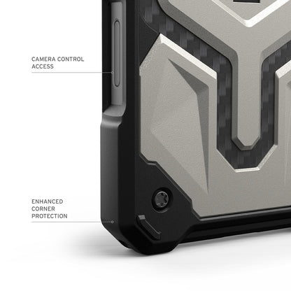 MagSafe hoes voor Apple iPhone 17 Pro Max, Urban Armor Gear, Monarch Pro Kevlar, Zwart