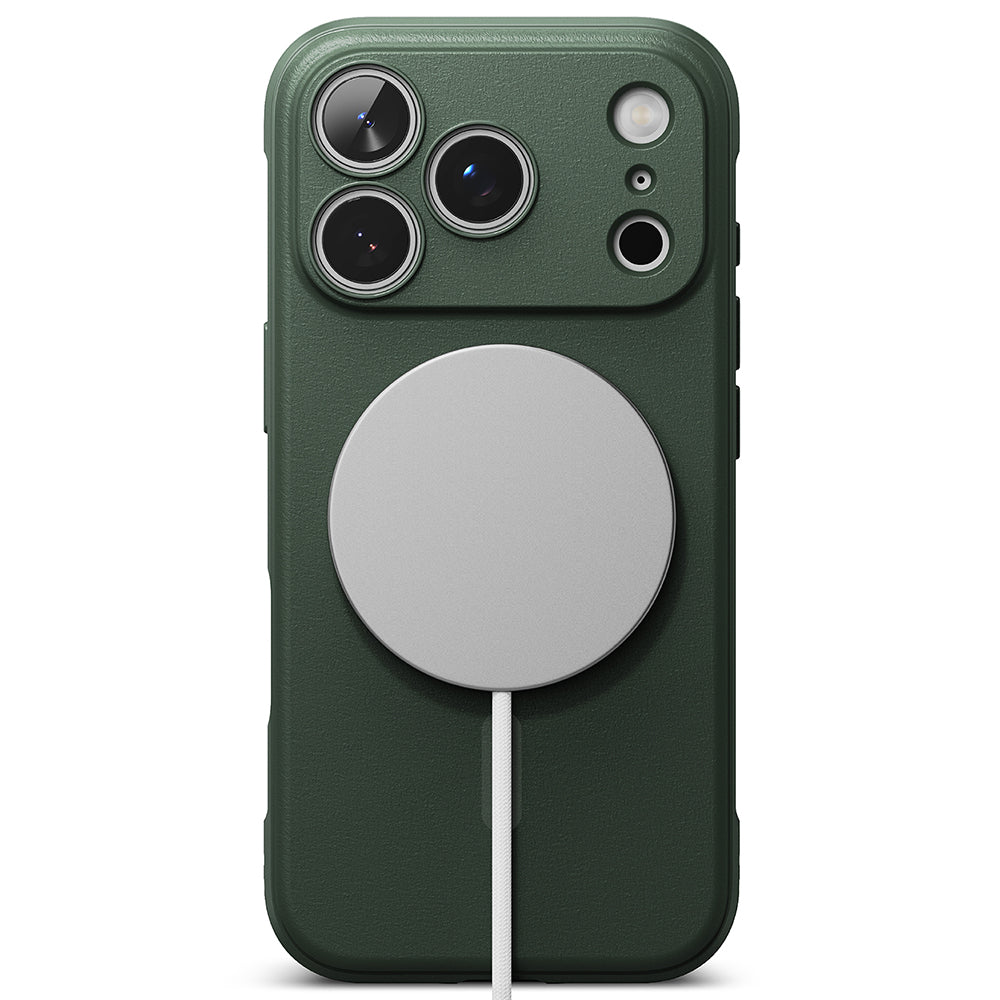 Coque MagSafe pour Apple iPhone 17 Pro, Ringke, Onyx, Vert Foncé