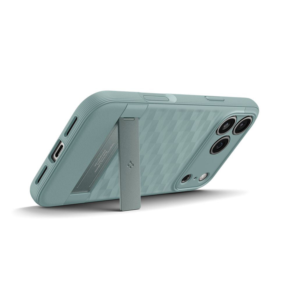 MagSafe hoes voor Apple iPhone 17 Pro, Spigen, Caseology Parallax S, Groen