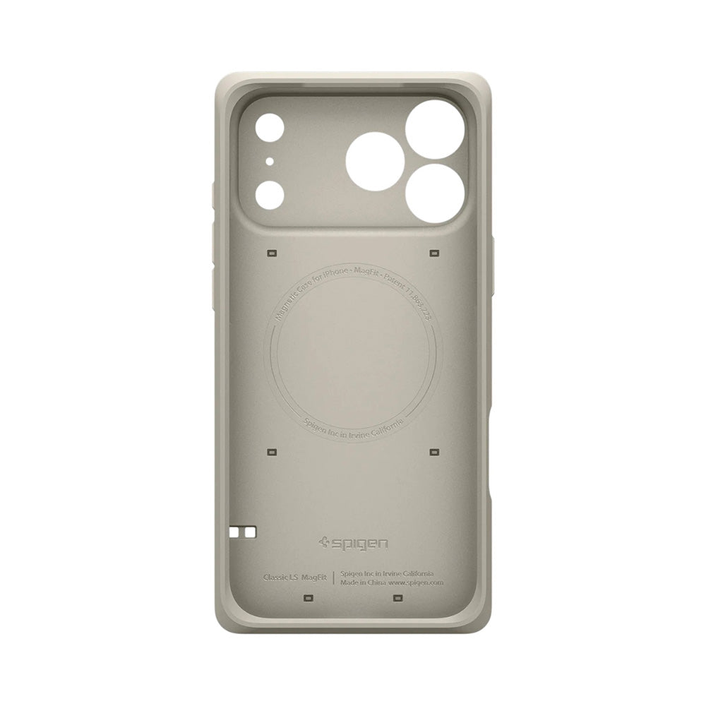 MagSafe Case for Apple iPhone 17 Pro, Spigen, Classic LS, Cream
