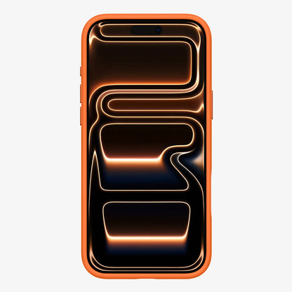 MagSafe hoesje voor Apple iPhone 17 Pro, Spigen, Silicone Fit, Oranje ACS11379