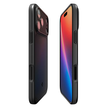 MagSafe hoesje voor Apple iPhone 17 Pro, Spigen, Thin Fit, Zwart