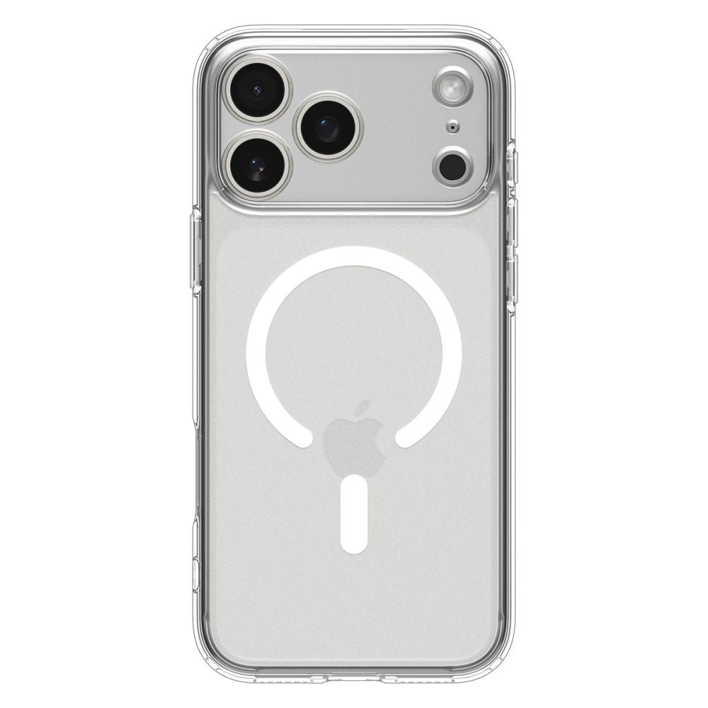 MagSafe hoesje voor Apple iPhone 17 Pro, Spigen, Ultra Hybrid, Satijnwit