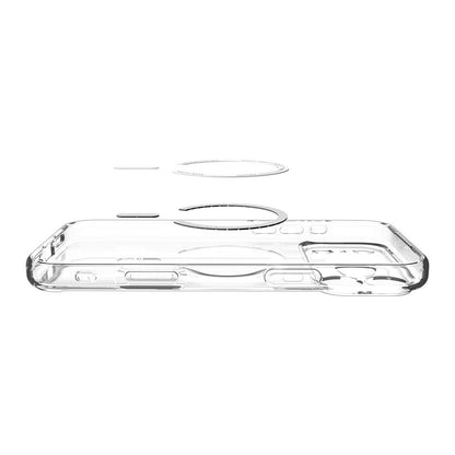 MagSafe hoesje voor Apple iPhone 17 Pro, Spigen, Ultra Hybrid, Satijnwit