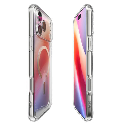MagSafe Hülle für Apple iPhone 17 Pro, Spigen, Ultra Hybrid, Transparent Gold