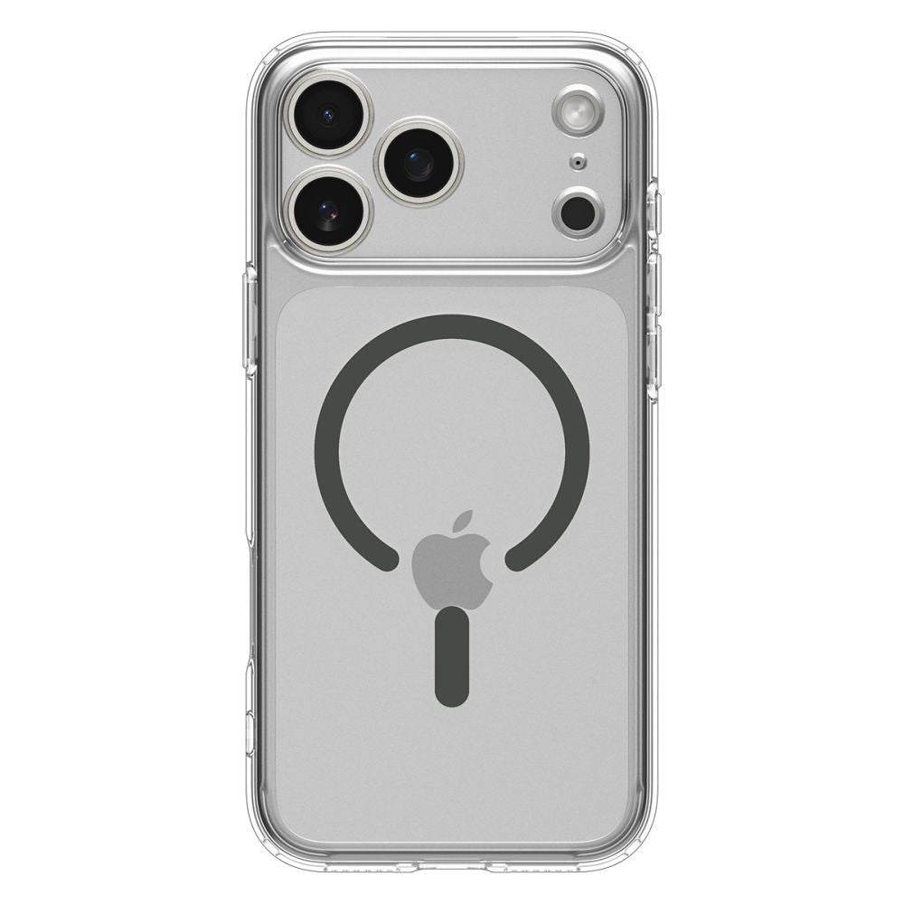 Coque MagSafe pour Apple iPhone 17 Pro, Spigen, Ultra Hybrid, Gris