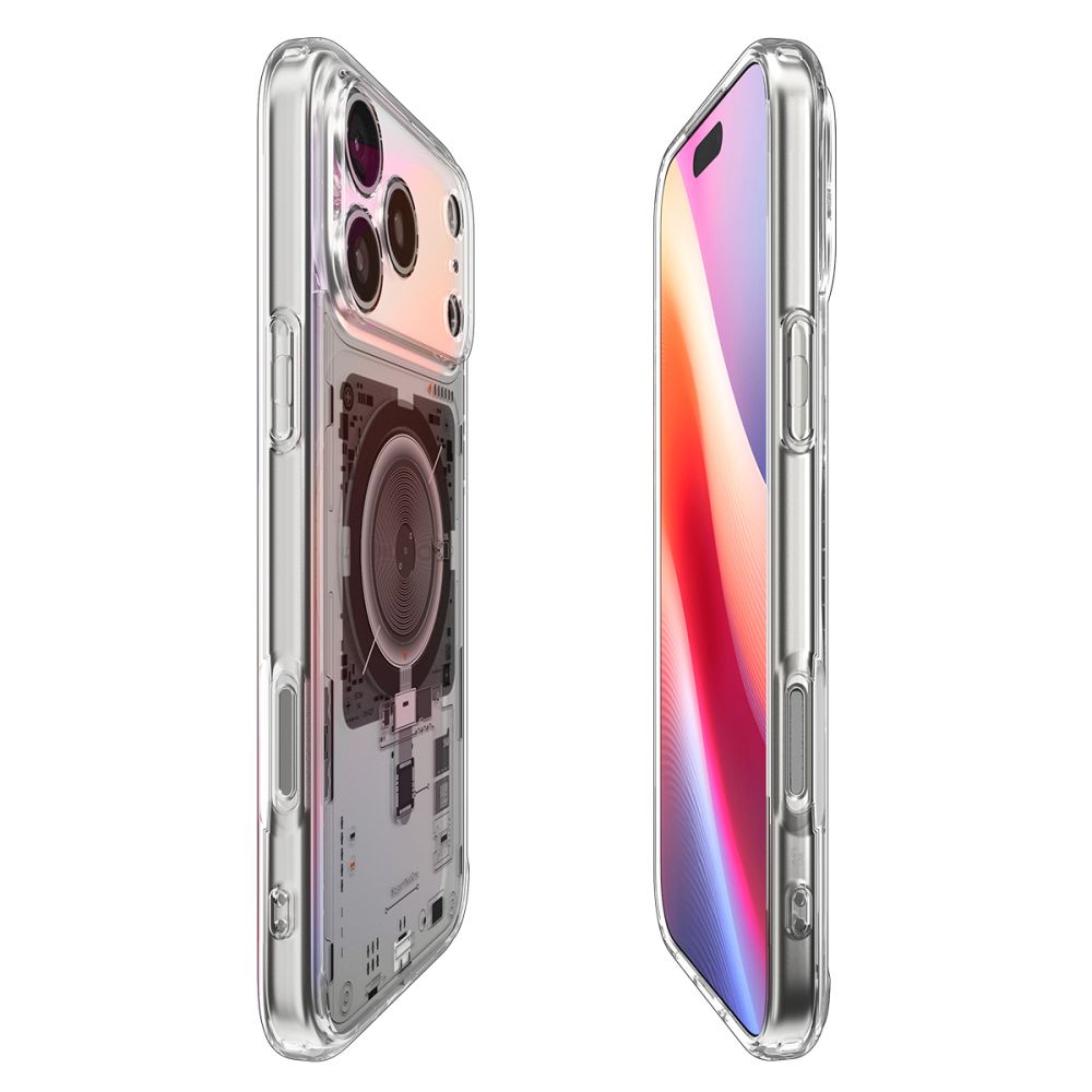MagSafe Case for Apple iPhone 17 Pro, Spigen, Ultra Hybrid, Transparent