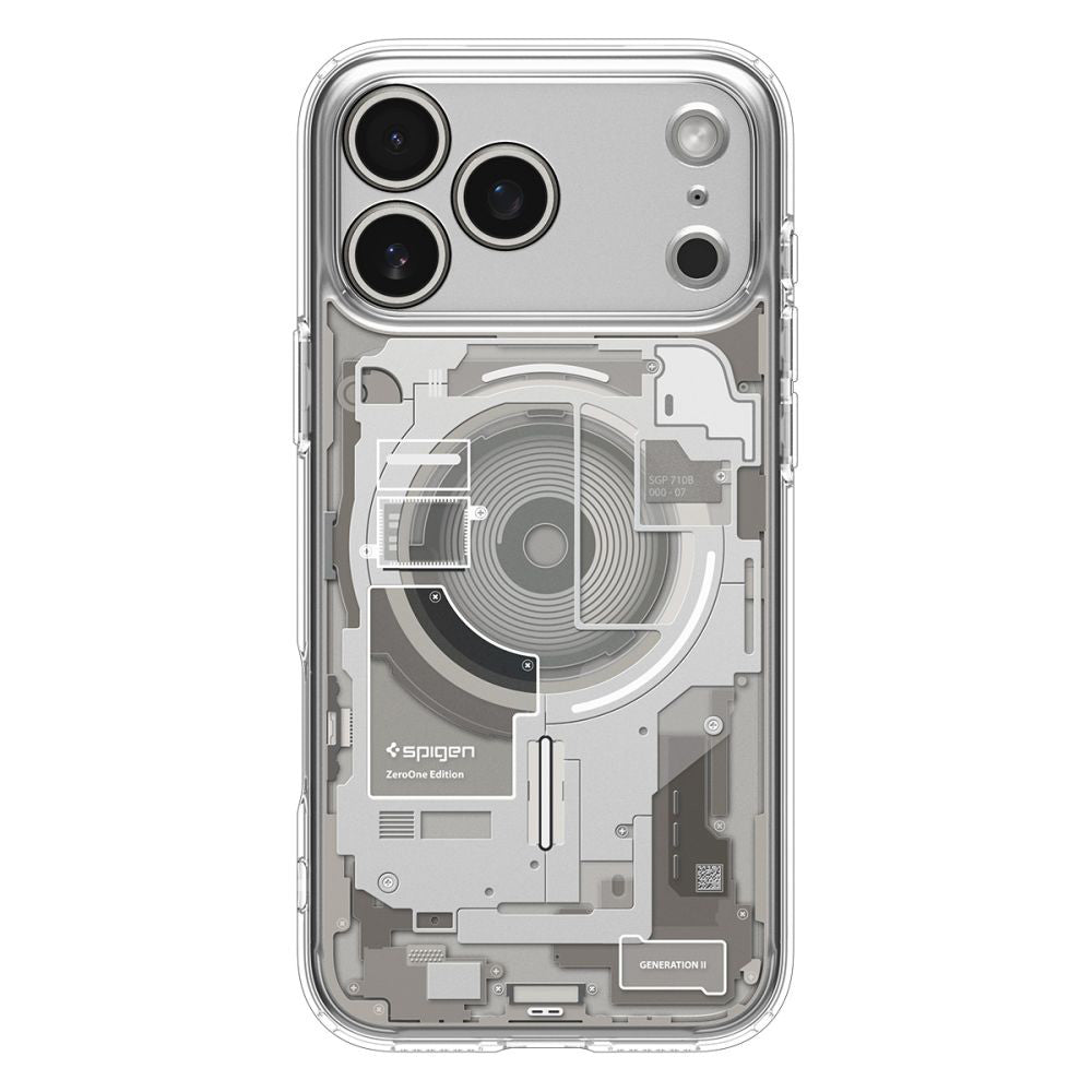 Coque MagSafe pour Apple iPhone 17 Pro, Spigen, Ultra Hybrid Zero One, Beige