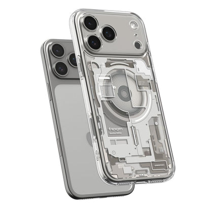 Coque MagSafe pour Apple iPhone 17 Pro, Spigen, Ultra Hybrid Zero One, Beige