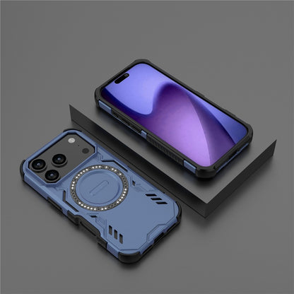 MagSafe hoes voor Apple iPhone 17 Pro, Techsuit, ArmorMag, Blauw