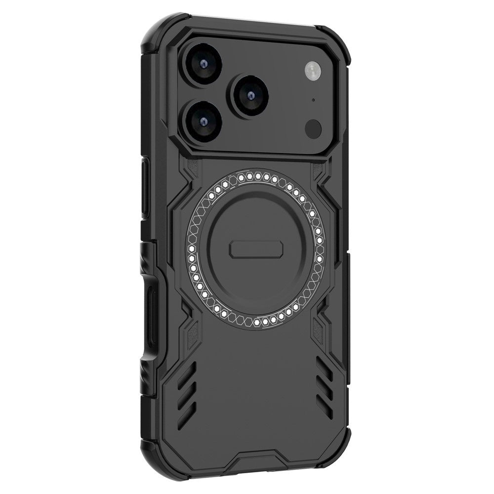 Coque MagSafe pour Apple iPhone 17 Pro, Techsuit, ArmorMag, Noire