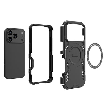 Coque MagSafe pour Apple iPhone 17 Pro, Techsuit, ArmorMag, Noire