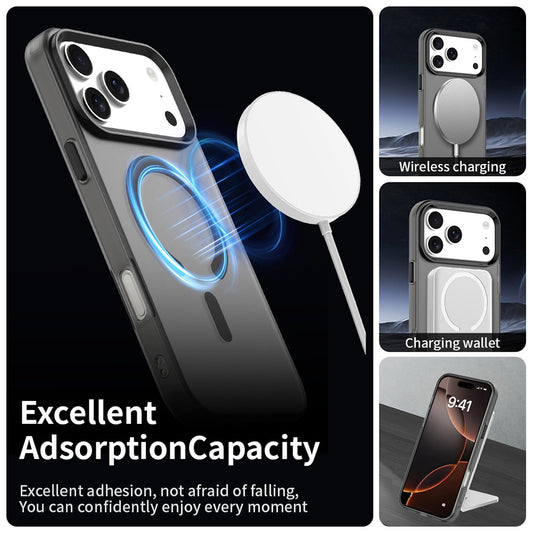 MagSafe hoes voor Apple iPhone 17 Pro, Techsuit, CandyCase, Zwart