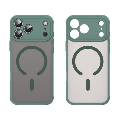 MagSafe hoesje voor Apple iPhone 17 Pro, Techsuit, HaloFrost II, Groen