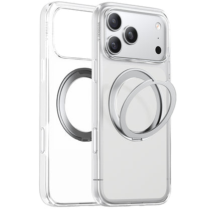 MagSafe hoesje voor Apple iPhone 17 Pro, Torras, Ostand Pro, Transparant
