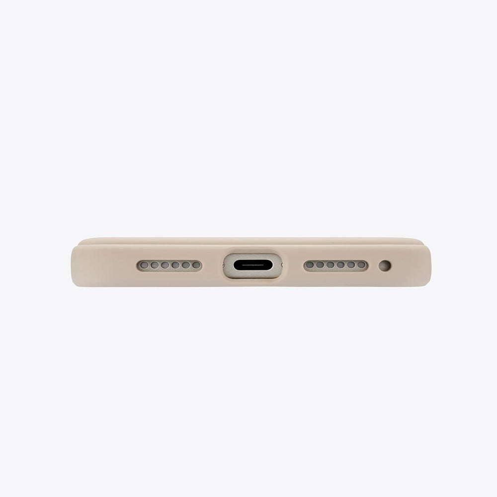 MagSafe hoesje voor Apple iPhone 17 Pro, Torras, QPRO Silicone, Goud