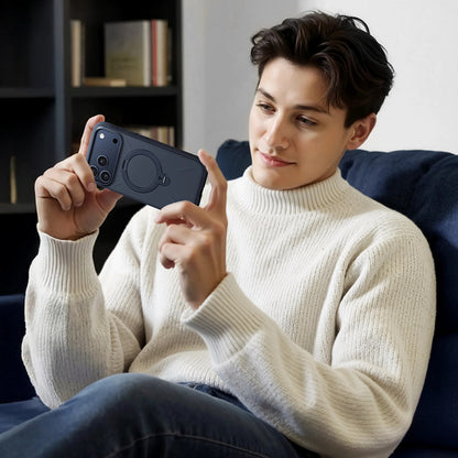 MagSafe hoesje voor Apple iPhone 17 Pro, Torras, QPRO Silicone, Goud