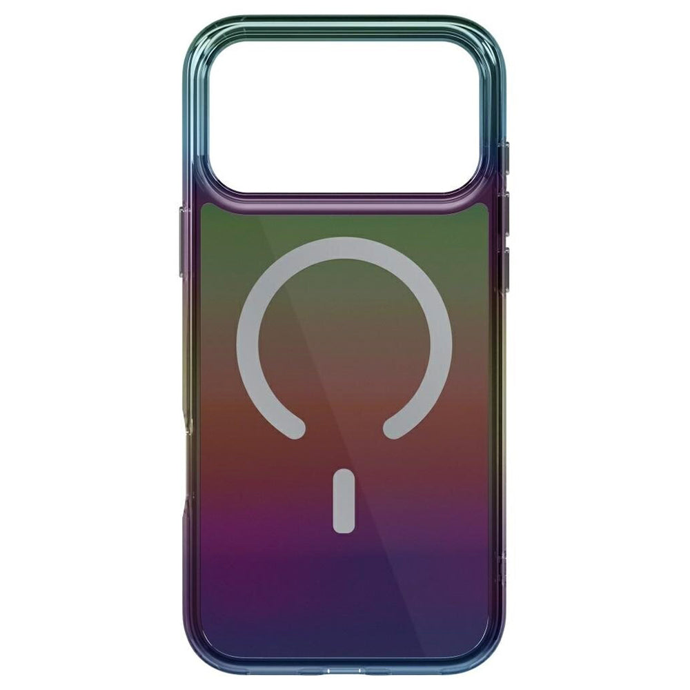 MagSafe Hülle für Apple iPhone 17 Pro, UNIQ, Iridescia MagClick, Aurora