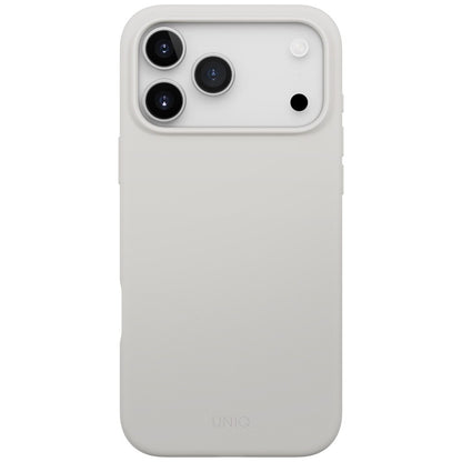 Étui MagSafe pour Apple iPhone 17 Pro, UNIQ, Lino MagClick, Gris