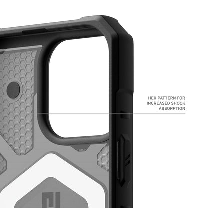 MagSafe hoes voor Apple iPhone 17 Pro, Urban Armor Gear, Pathfinder Clear, Gri