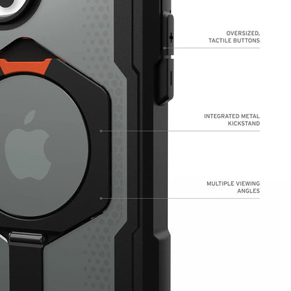 MagSafe hoes voor Apple iPhone 17 Pro, Urban Armor Gear, Plasma XTE, Zwart