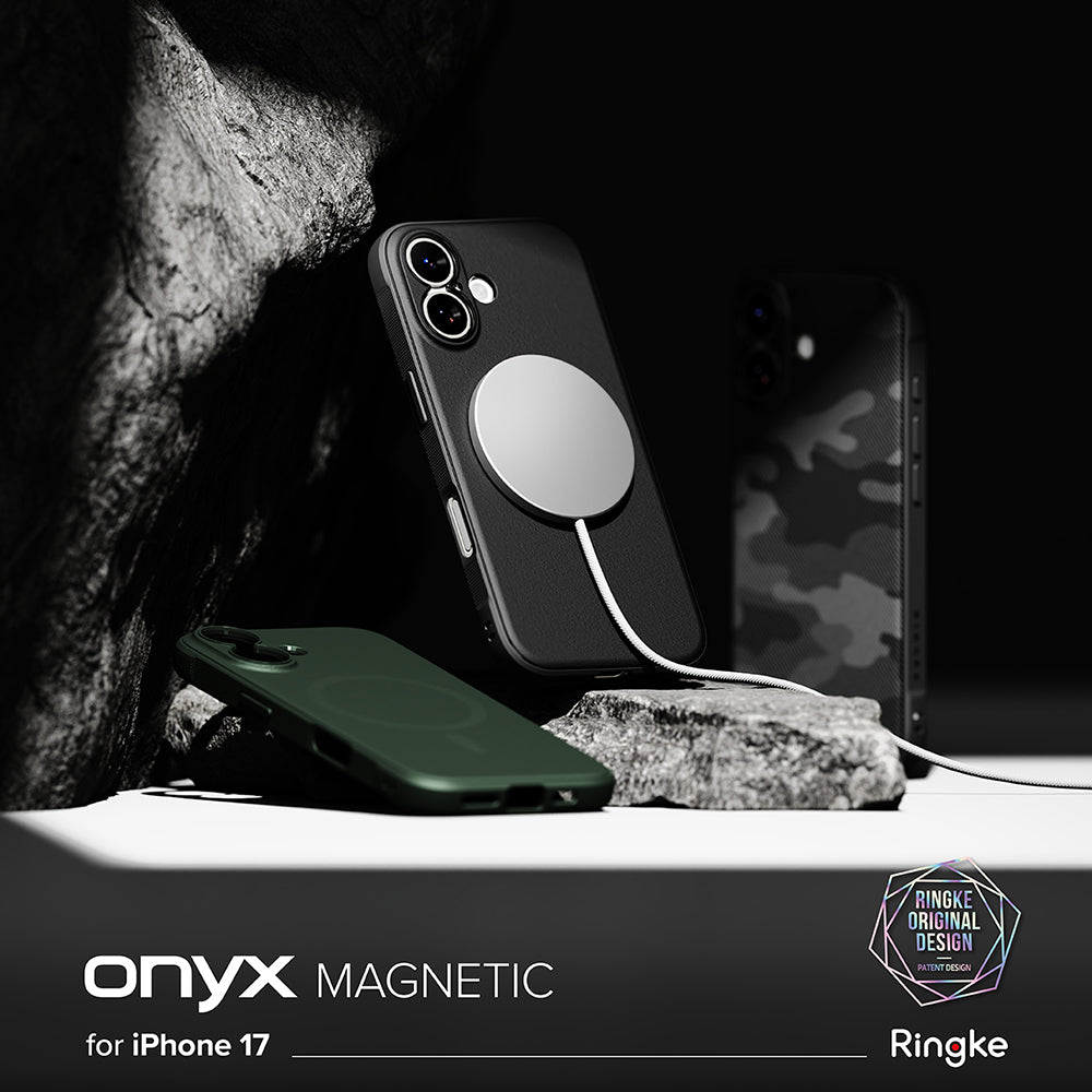 Coque MagSafe pour Apple iPhone 17, Ringke, Onyx, Camouflage