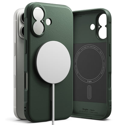 Coque MagSafe pour Apple iPhone 17, Ringke, Onyx, Vert Foncé