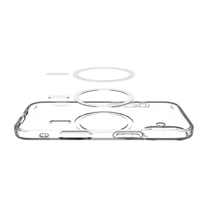 Coque MagSafe pour Apple iPhone 17, Spigen, Liquid Crystal, Blanche