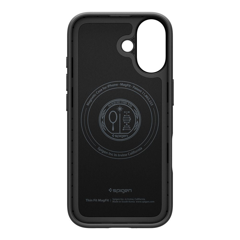 MagSafe hoesje voor Apple iPhone 17, Spigen, Thin Fit, Zwart