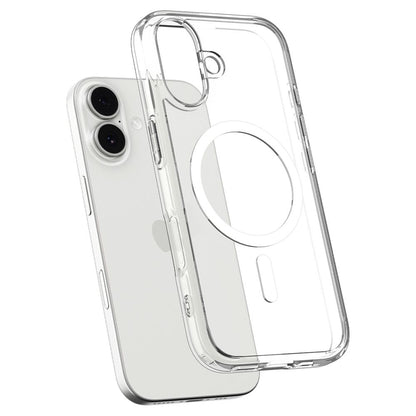 Coque MagSafe pour Apple iPhone 17, Spigen, Ultra Hybrid, Blanche