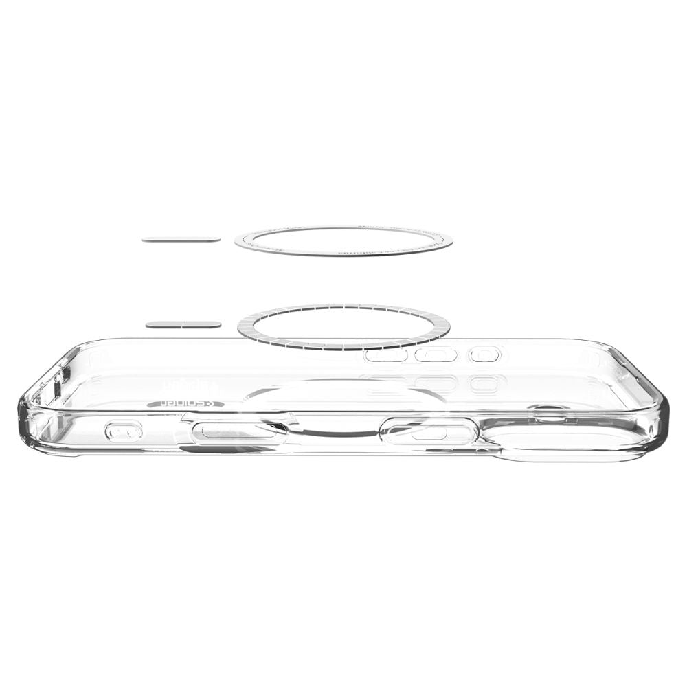 Coque MagSafe pour Apple iPhone 17, Spigen, Ultra Hybrid, Blanche