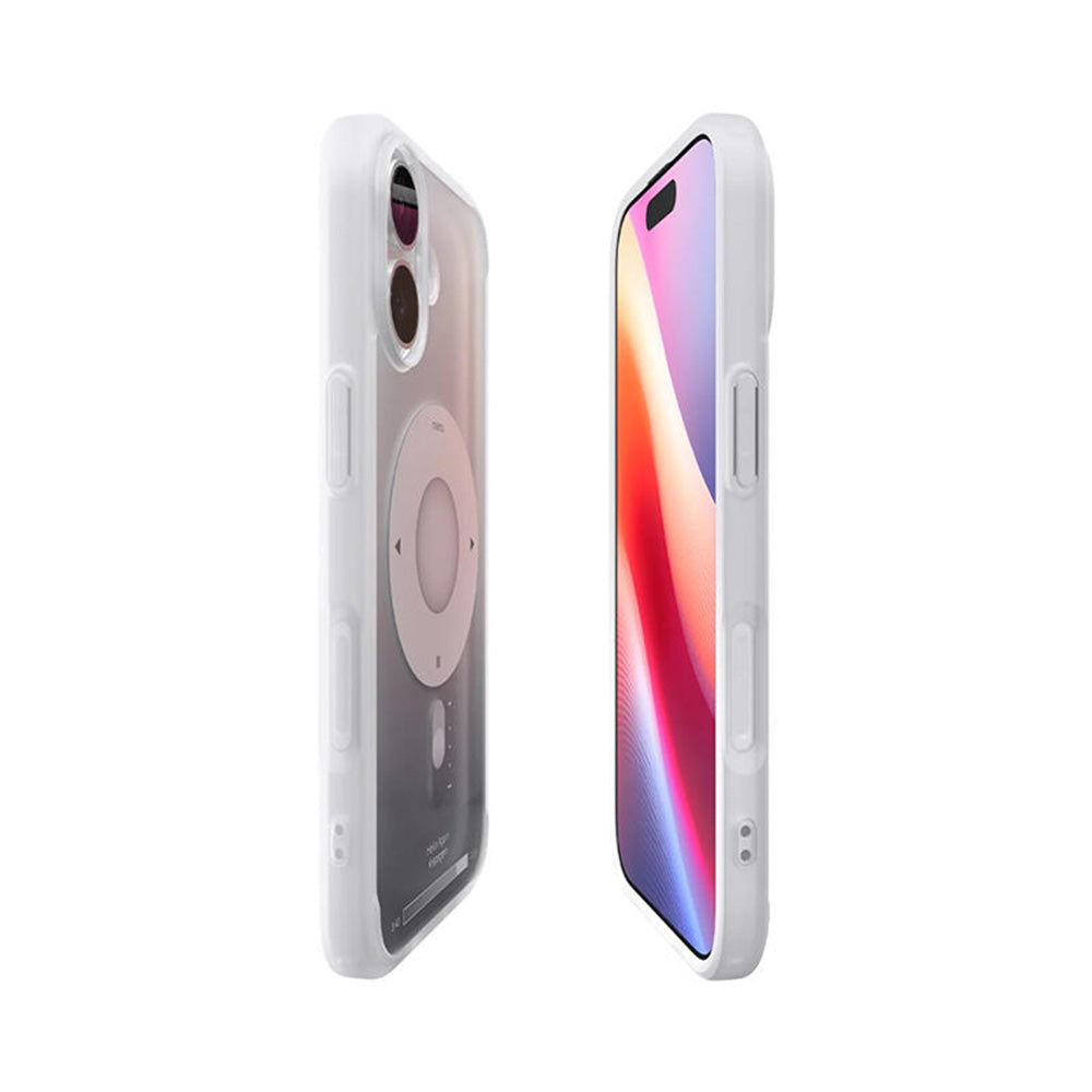 MagSafe hoes voor Apple iPhone 17, Spigen, Ultra Hybrid Classic, Zilver
