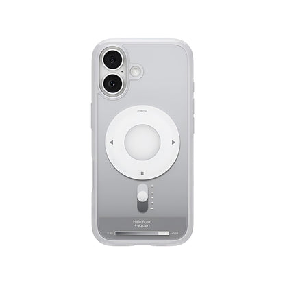 MagSafe hoes voor Apple iPhone 17, Spigen, Ultra Hybrid Classic, Zilver