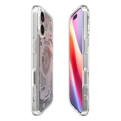 Coque MagSafe pour Apple iPhone 17, Spigen, Ultra Hybrid Zero One, Blanche