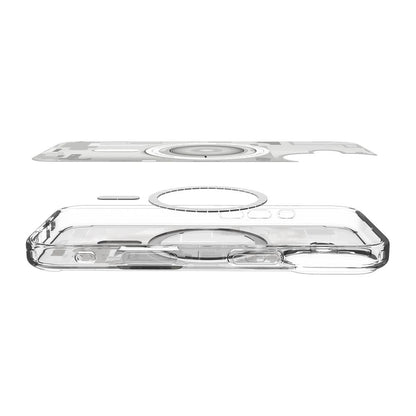 Coque MagSafe pour Apple iPhone 17, Spigen, Ultra Hybrid Zero One, Blanche