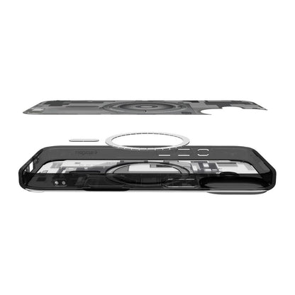 Coque MagSafe pour Apple iPhone 17, Spigen, Ultra Hybrid Zero One, Noire
