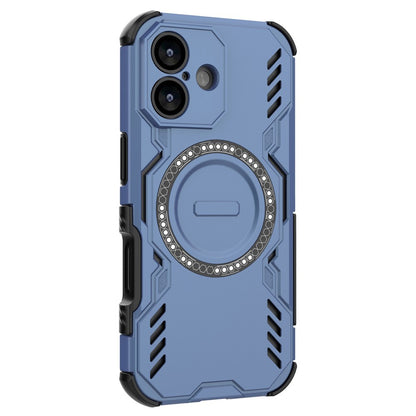 Coque MagSafe pour Apple iPhone 17, Techsuit, ArmorMag, Bleue